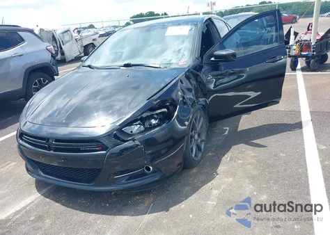 2013 Dodge Dart Sxt из США, поврежденный, VIN 1C3CDFBA2DD302337